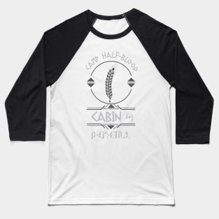 Cabin #4 in Camp Half Blood, Child of Demetra – Percy Jackson inspired design Baseball T-Shirt